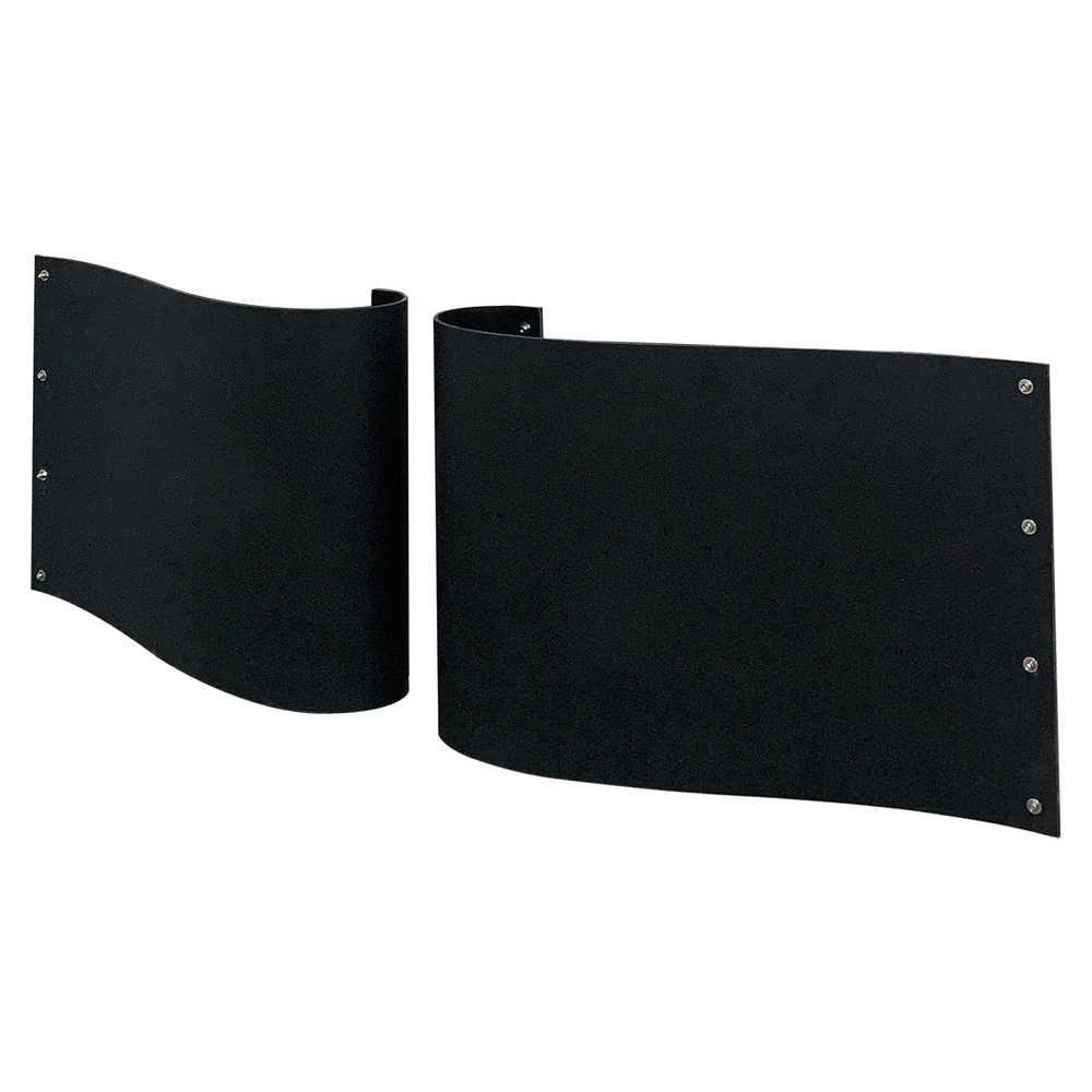 충격방지 범퍼 마트 공장문 충돌방지 고무 스윙도어 1000x500mm 블랙 - 상품 이미지