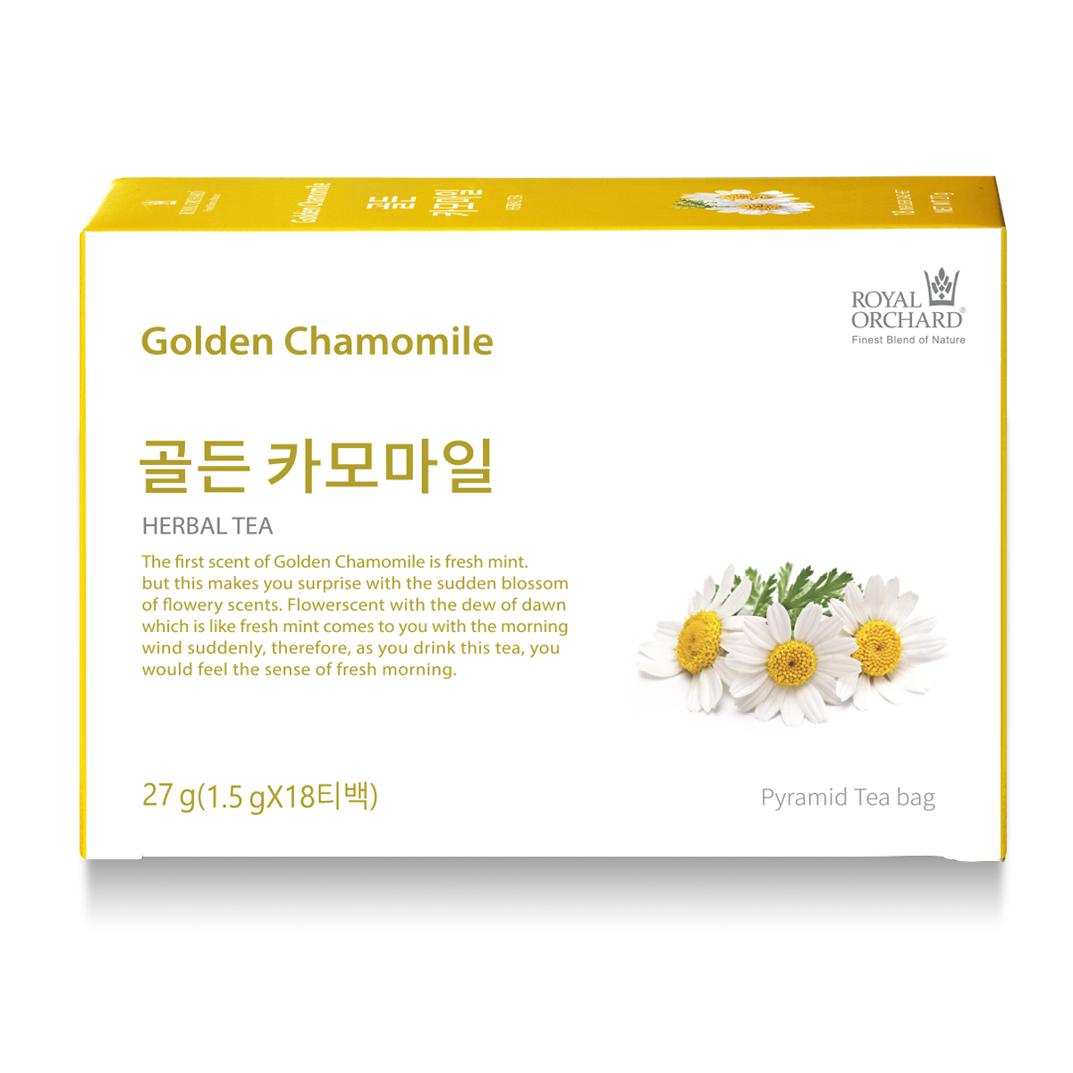 로얄오차드 개별실링 허브티 18입 삼각 티백 14종 (캐모마일 페퍼민트 히비스커스 차 외) - 상세 이미지 3