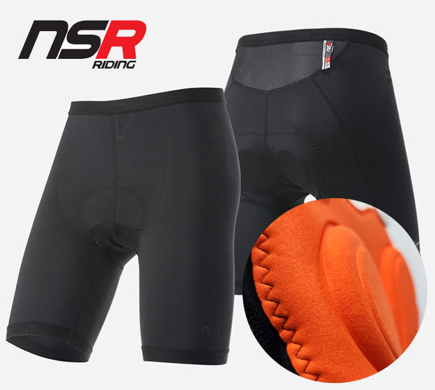 NSR 자전거 속바지 엉덩이쿠션 패드 바지 스텝업 이너팬츠 - 메인 이미지