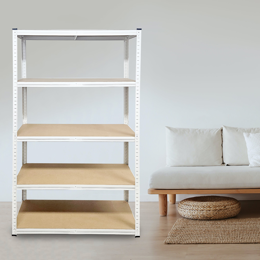 무볼트 철제선반 5단 화이트 FRCW5-8418조립식 앵글 선반 경량랙 페리코