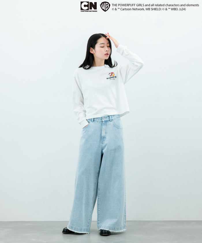 JUNRed 파워퍼프걸 롱 슬리브 티셔츠 이미지 4