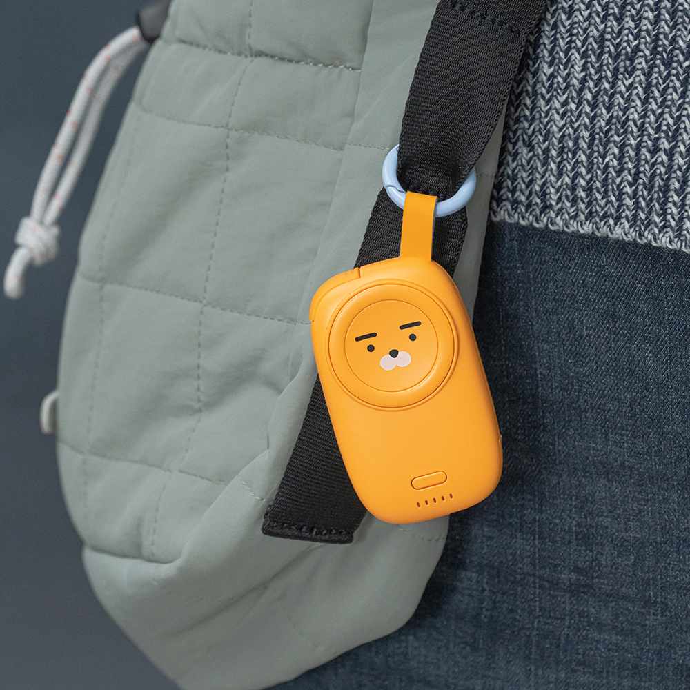 카카오프렌즈 애플워치톡 케이블형 보조배터리 1200mAh (라이언) - 상세 이미지 2