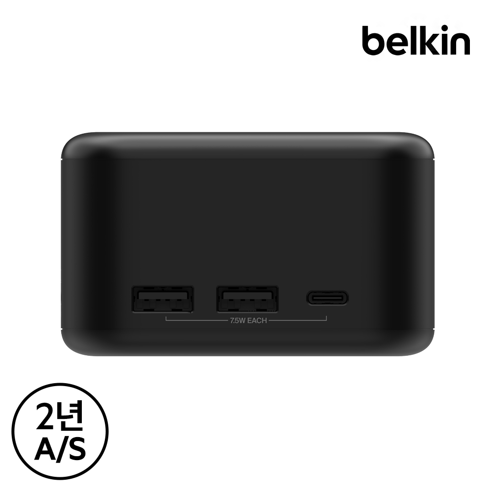 벨킨 6in1 코어 GaN 독 130W C타입 멀티허브 도킹스테이션 4K 기가비트 이더넷 INC018 맥북 에어 M5 갤럭시북6 프로 호환 이미지 2