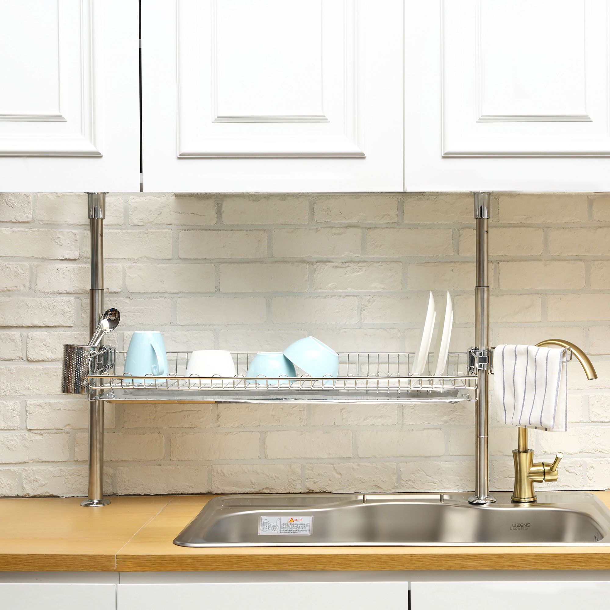 아이넥스 원터치 기둥형 식기건조대 800U