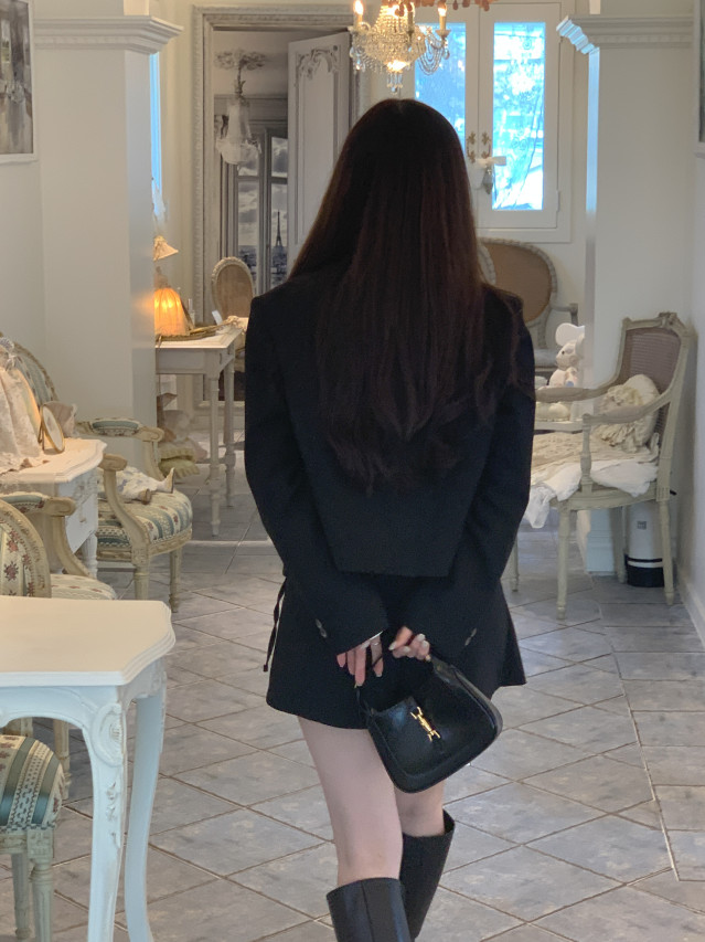 💕URBANE MADE💕 리본 플리츠 미니 스커트 치마바지 발레코어룩 (당일출고 2c) 상세 이미지 165