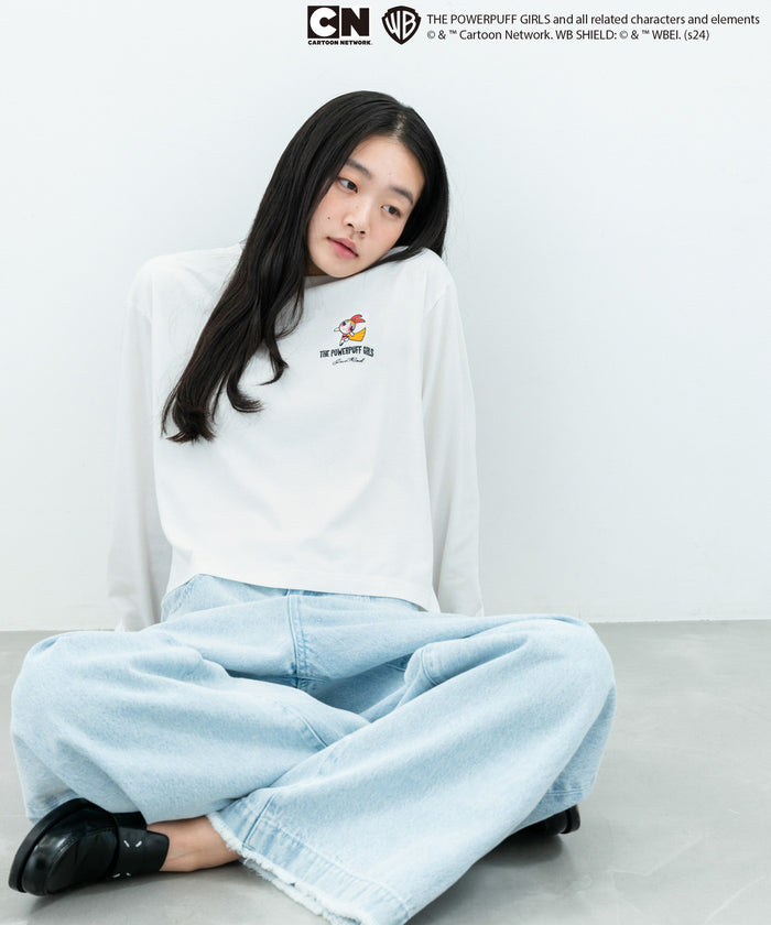 JUNRed 파워퍼프걸 롱 슬리브 티셔츠 이미지 3