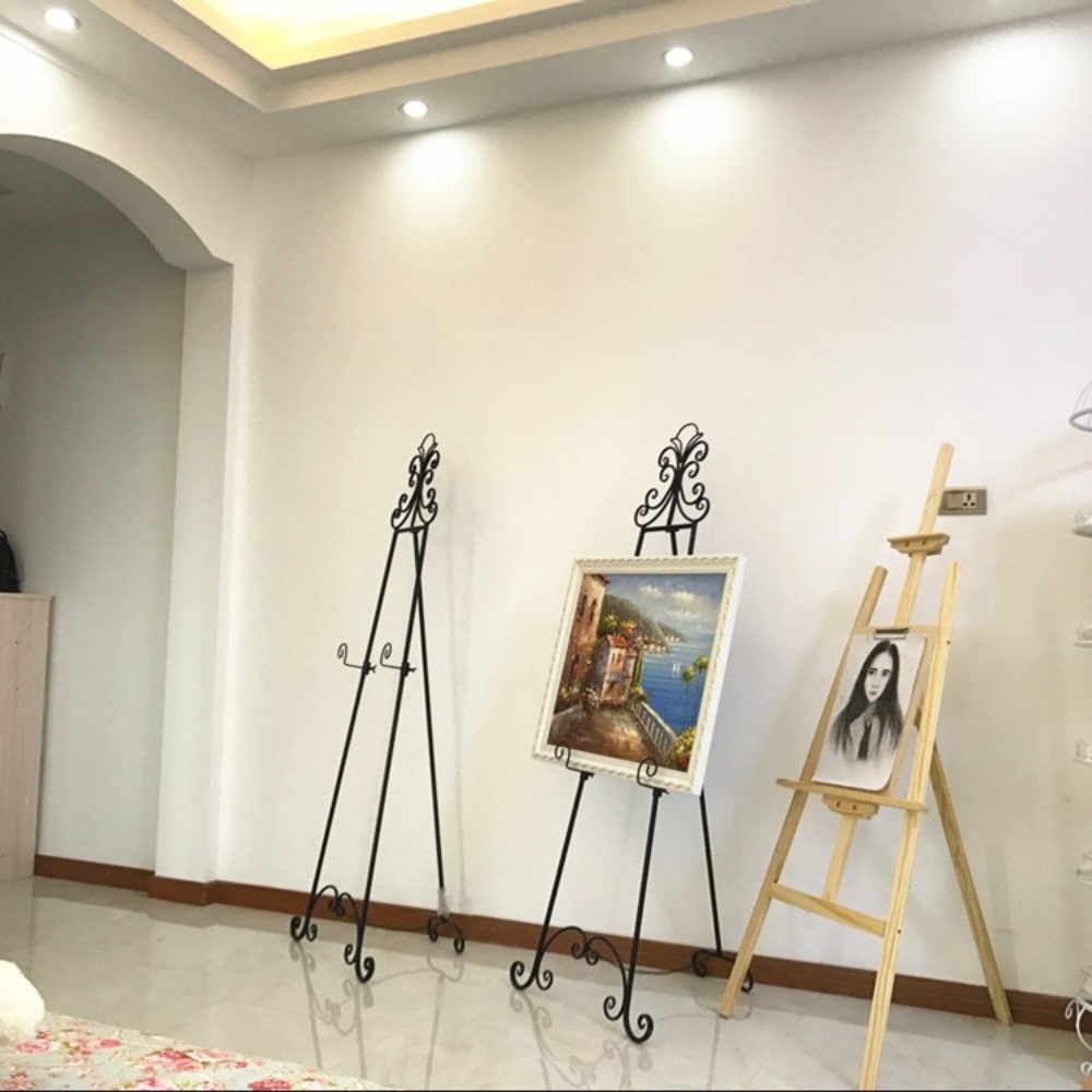 철제 액자거치대 웰컴보드 스탠드 엔틱 입간판 - 상세 이미지 3