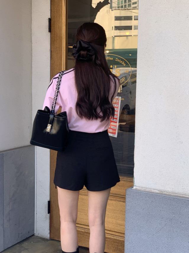 💕URBANE MADE💕 리본 플리츠 미니 스커트 치마바지 발레코어룩 (당일출고 2c) 상세 이미지 192