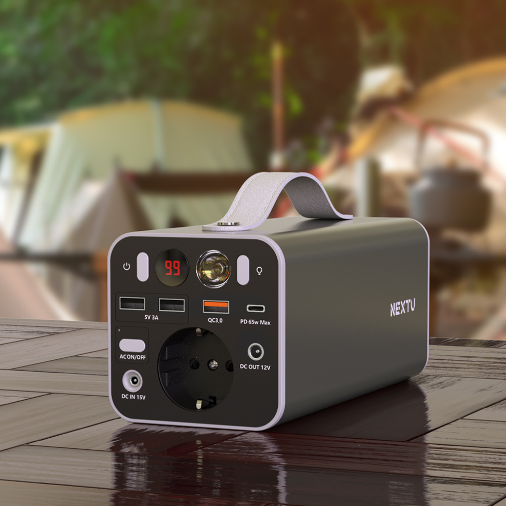 넥스트유 220V 42000mAh 스마트 캠핑 아웃도어 대용량 리튬이온 파워뱅크 408PB