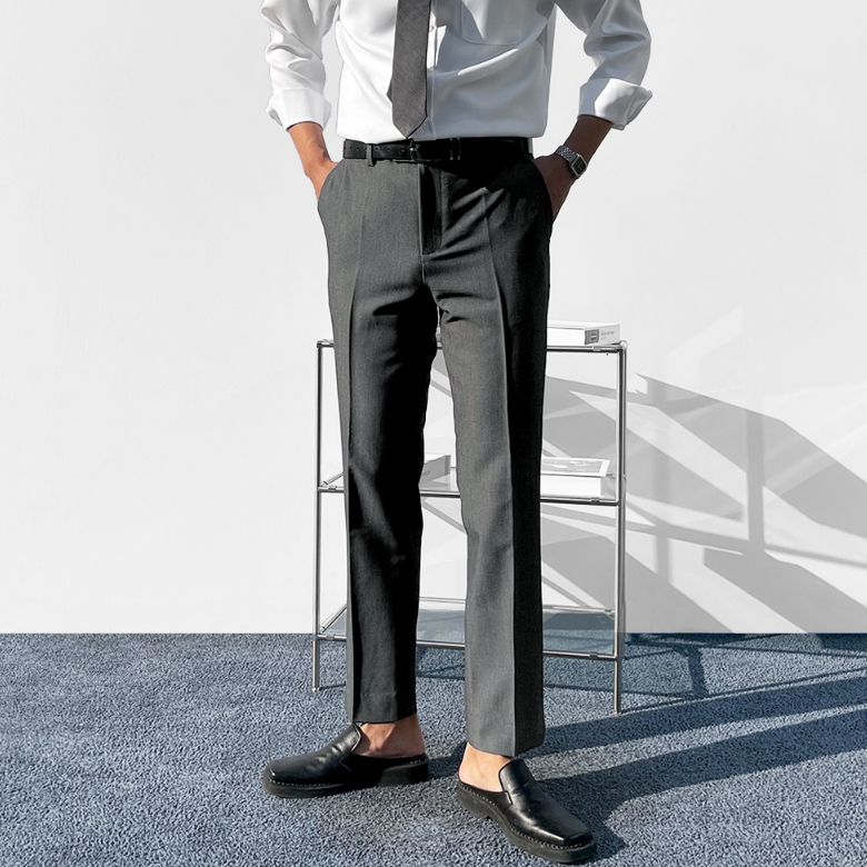 남자 노리 봄 가을 사계절 9부 10부 3타입 슬랙스 바지 - 상품 이미지