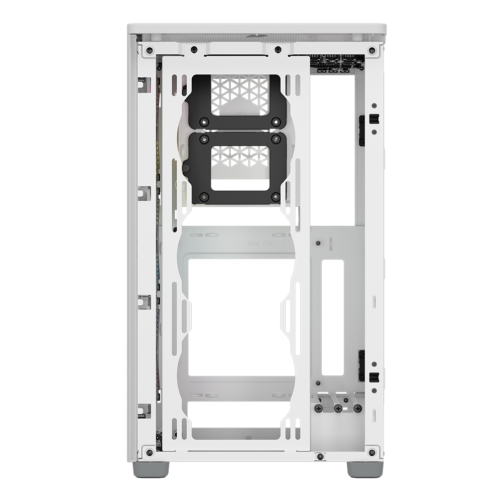 커세어 ICUE 2000D RGB AIRFLOW PC케이스 화이트 - 상세 이미지 3