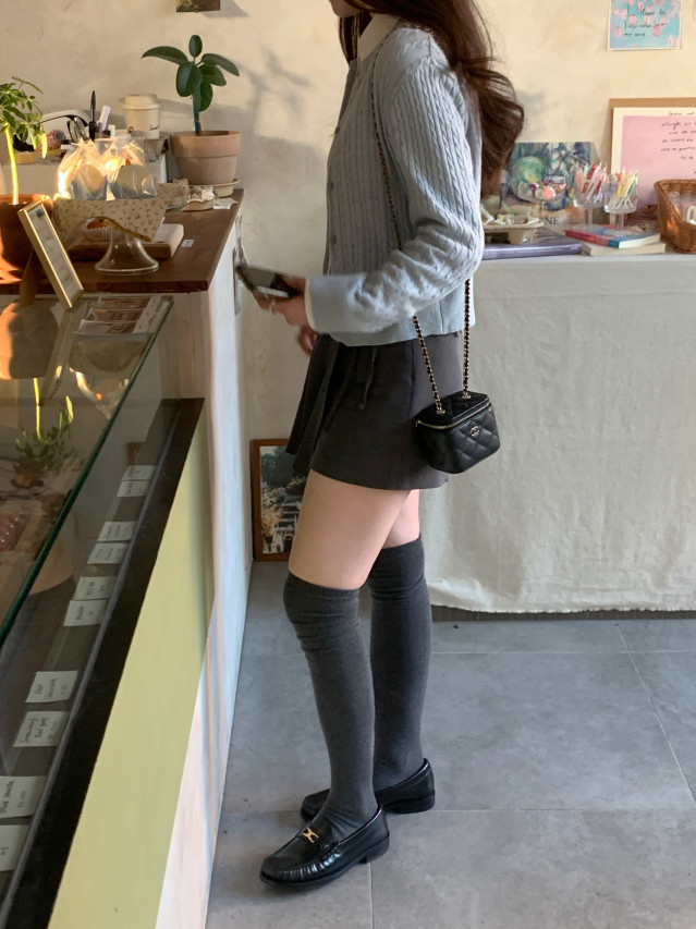 💕URBANE MADE💕 리본 플리츠 미니 스커트 치마바지 발레코어룩 (당일출고 2c) 상세 이미지 84