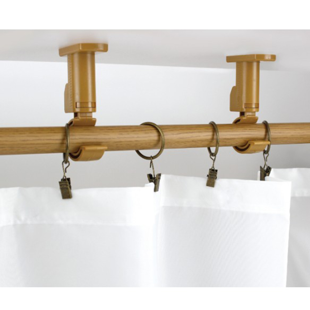 길이조절 커튼 브라켓 3EA