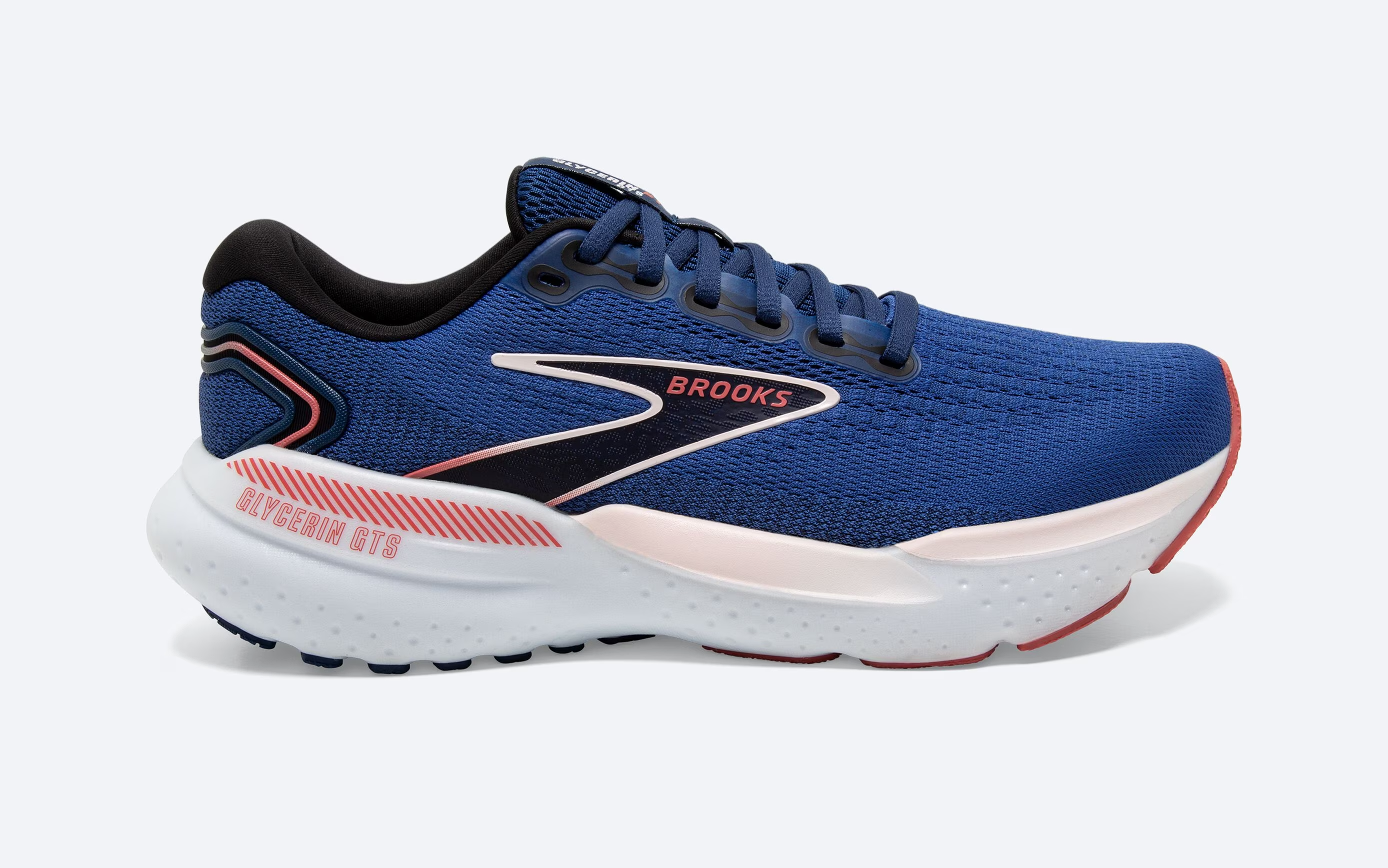 브룩스 Glycerin GTS 21 여성 운동화 런닝화 Blue/Icy Pink - 상세 이미지 3
