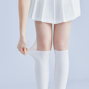 여성 골프스타킹 투톤 레깅스 보정 냉감 자외선차단 언더 니삭스  논슬립 운동러 솔직 후기 | 실사용 리뷰 - 상품 이미지 3