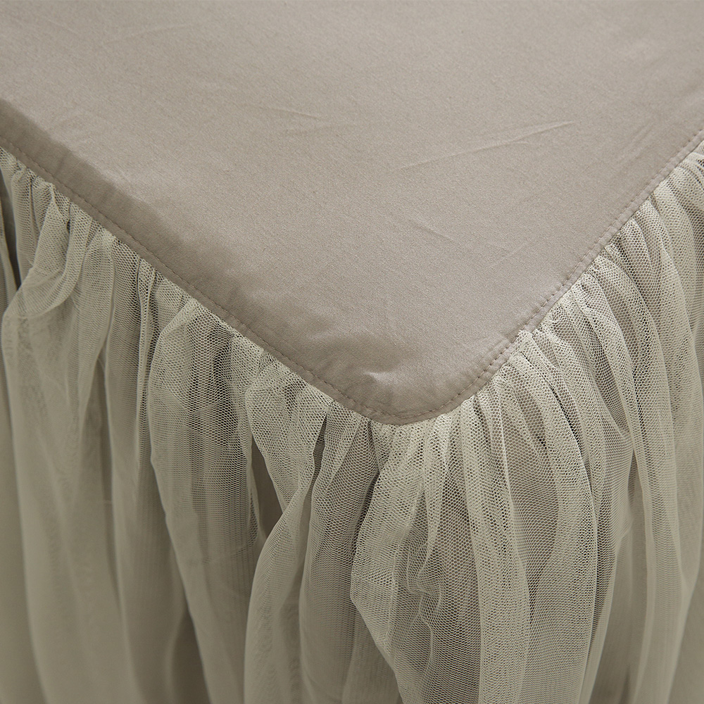 베드스커트 퀸 레이스 프릴 미라지 침대 스커트 치마