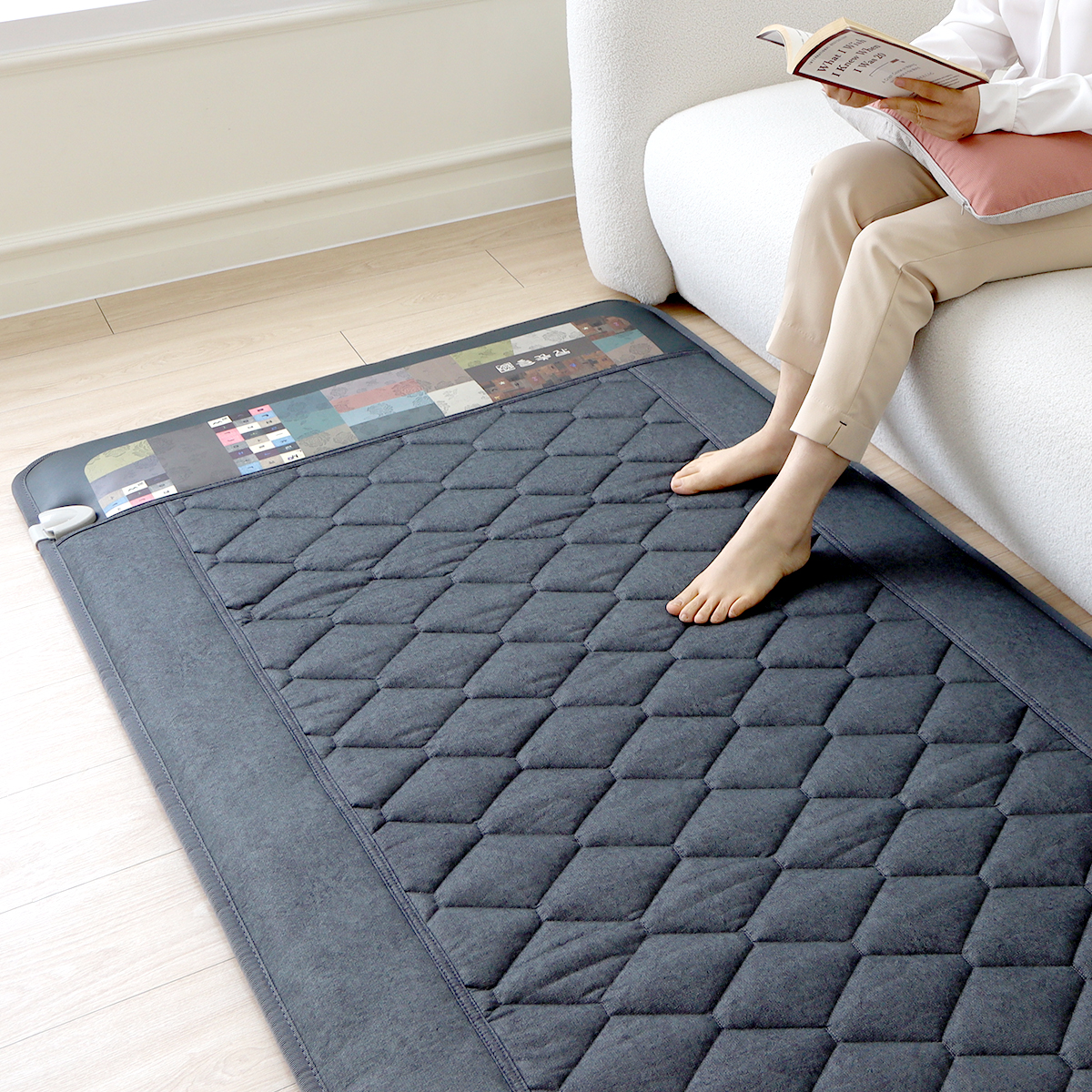 들꽃잠 어싱 온열매트 매쉬 S 싱글 숙면