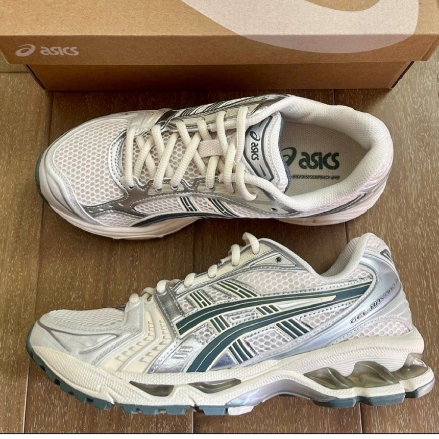 아식스 젤 카야노 14 버치 다크 퓨터 - 4910 | 패션이 쉬워지는 순간