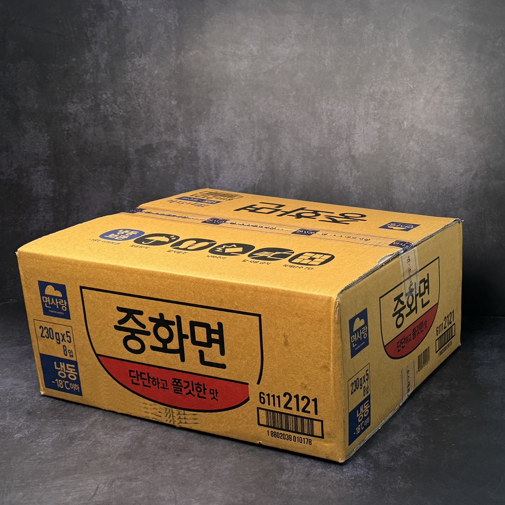 면사랑 냉동중화면 냉동 중식면 중면 짬뽕면 업소용 230g x 5개 1.15kg, 1개 - 상세 이미지 2