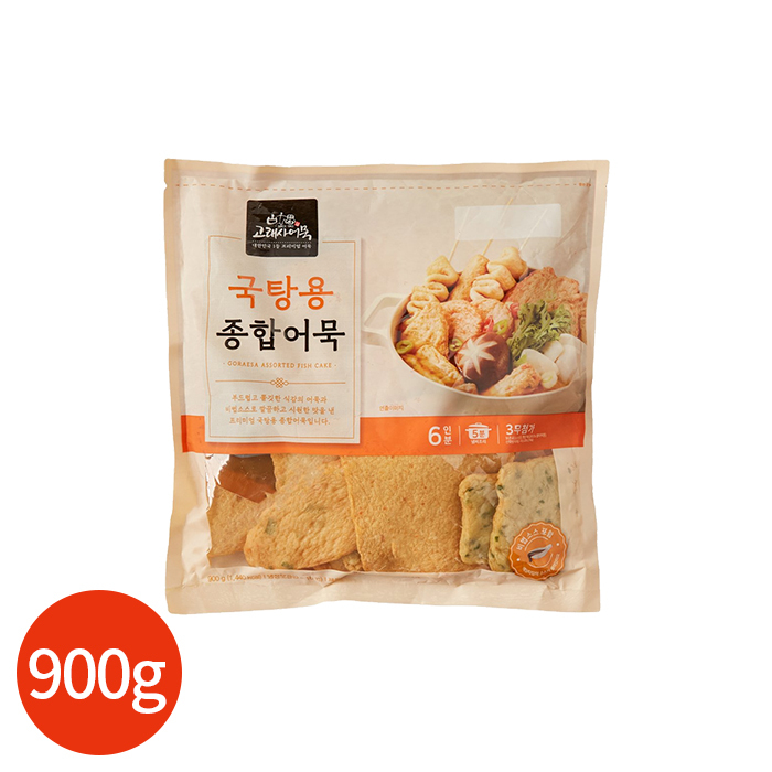 고래사 국탕용 종합 어묵 900g : CLICKMALL