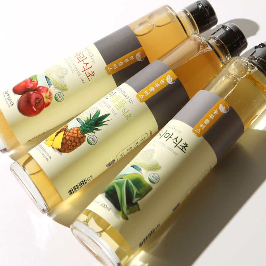 농부플러스 자연발효 다시마식초 300ml - 상세 이미지 3