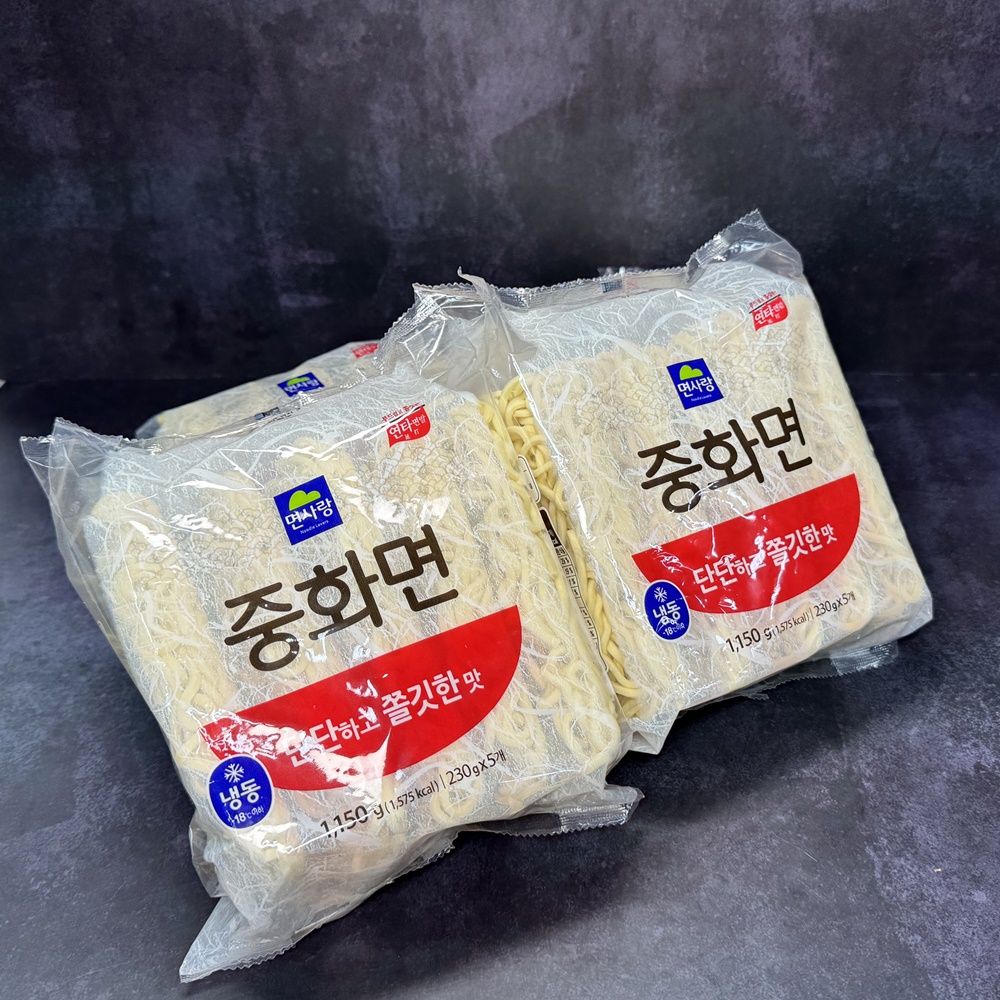면사랑 냉동중화면 냉동 중식면 중면 짬뽕면 업소용 230g x 5개 1.15kg, 1개 - 상세 이미지 5
