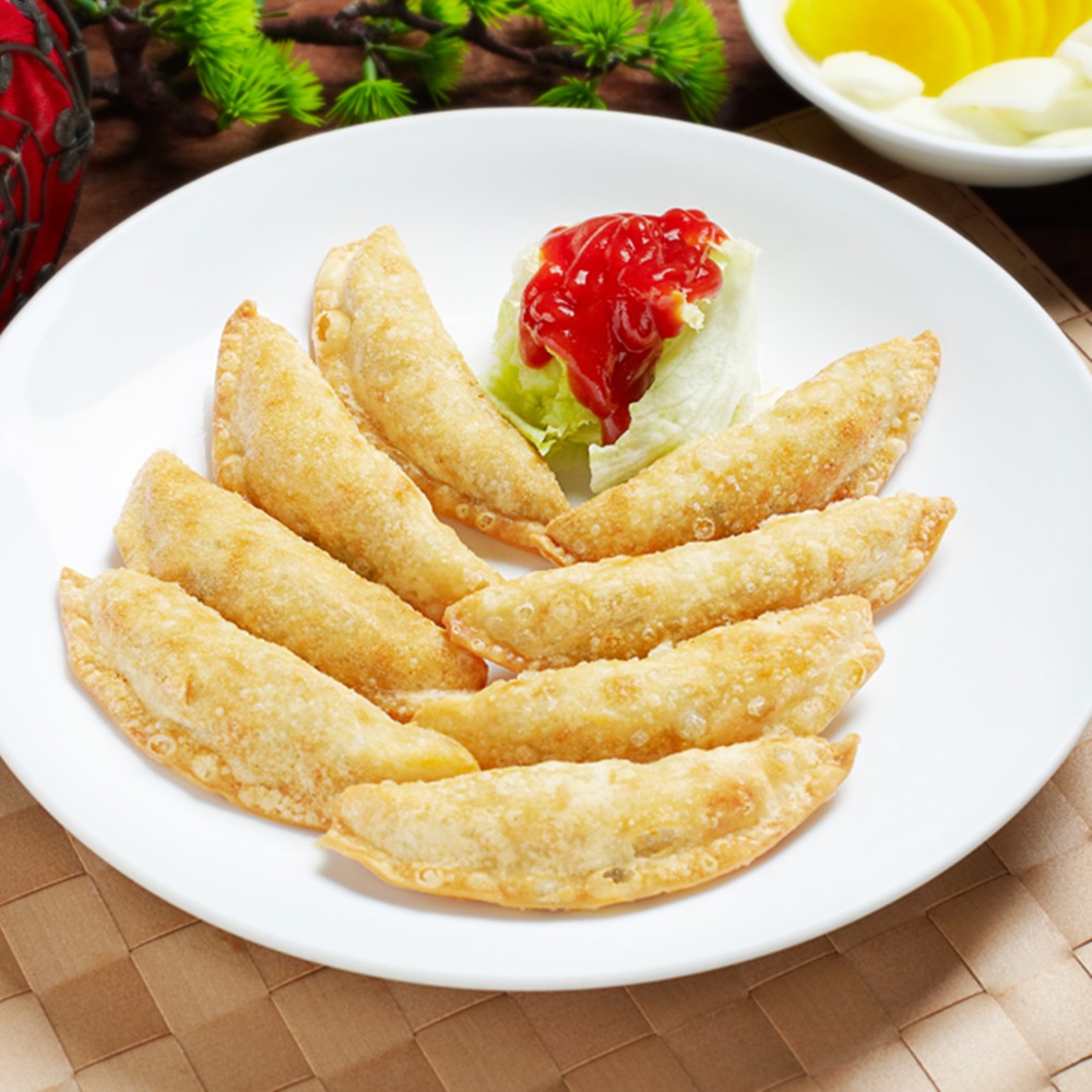 면사랑 바삭한 잡채 납작만두 맛있는 튀김 당면 야끼만두 업소용 군만두 당면고기, 1.2kg, 1개 - 상세 이미지 5