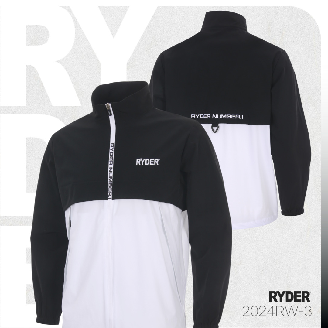 라이더 RYDER 2024RW-3 집업 자켓 남여공용 배드민턴 바람막이 탁구 스쿼시 스포츠의류 - 상품 이미지