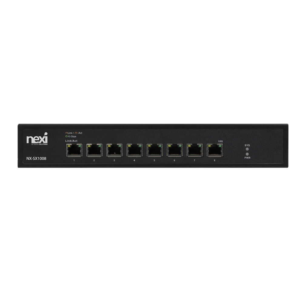 넥시 10G 기가비트 스위칭허브 8포트 이미지 6