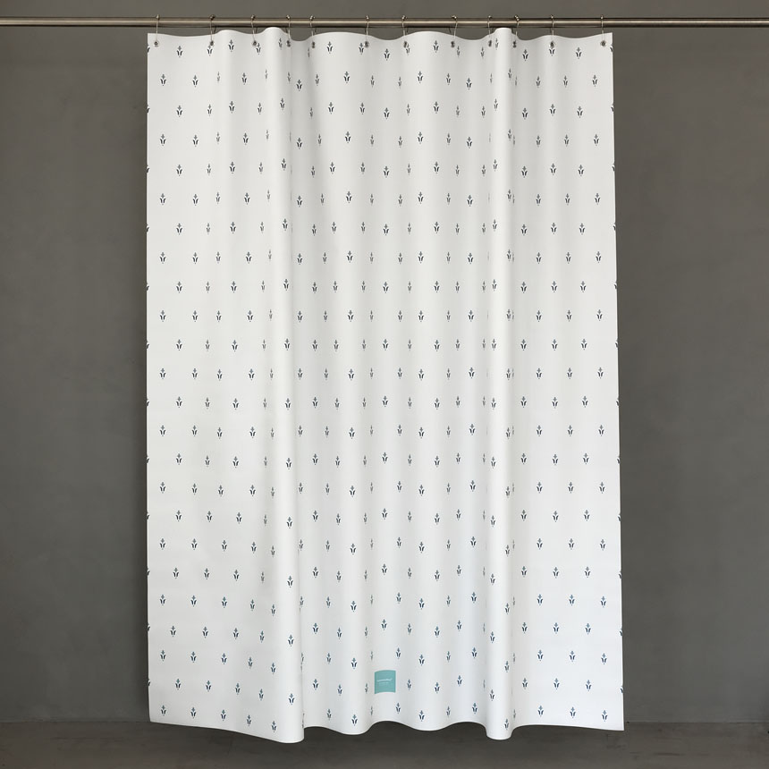원세븐나인 패브릭 샤워커튼 리틀 튤립 L (180X208cm) 이미지 7