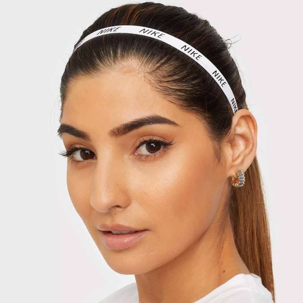 3개 1세트 나이키 실리콘 엘라스틱 헤어밴드 3P 땀흘림방지 운동 패션 이미지 2