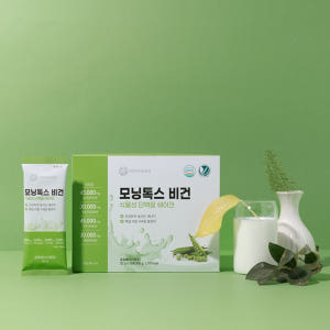 모닝톡스 비건 식물성 단백질 쉐이크 한끼 식사대용 파우더 분리대두 맛있는... 맛있게 먹은 솔직 후기 - 상품 이미지 2