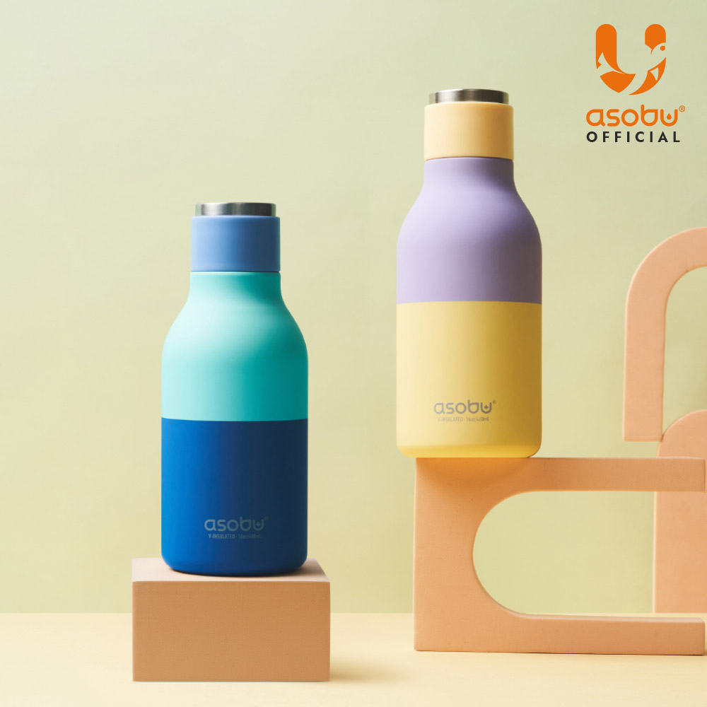 캐나다 아소부 스테인레스 보온보냉 텀블러 파스텔 어반 460ml, 파스텔옐로우 - 상세 이미지 5