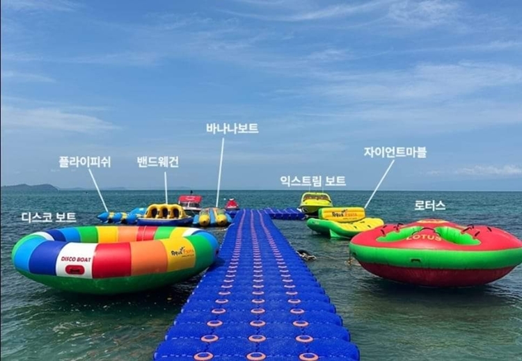 푸꾸옥 해양스포츠 팩 (익스트림보트, 플라이피쉬, 바나나보트, 밴드웨건 등) - 상품 이미지
