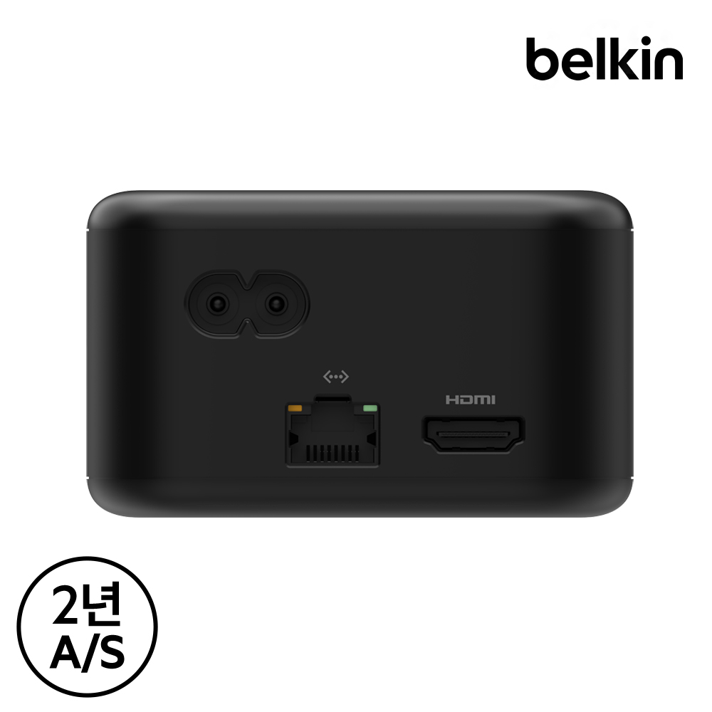 벨킨 6in1 코어 GaN 독 130W C타입 멀티허브 도킹스테이션 4K 기가비트 이더넷 INC018 맥북 에어 M5 갤럭시북6 프로 호환 이미지 3