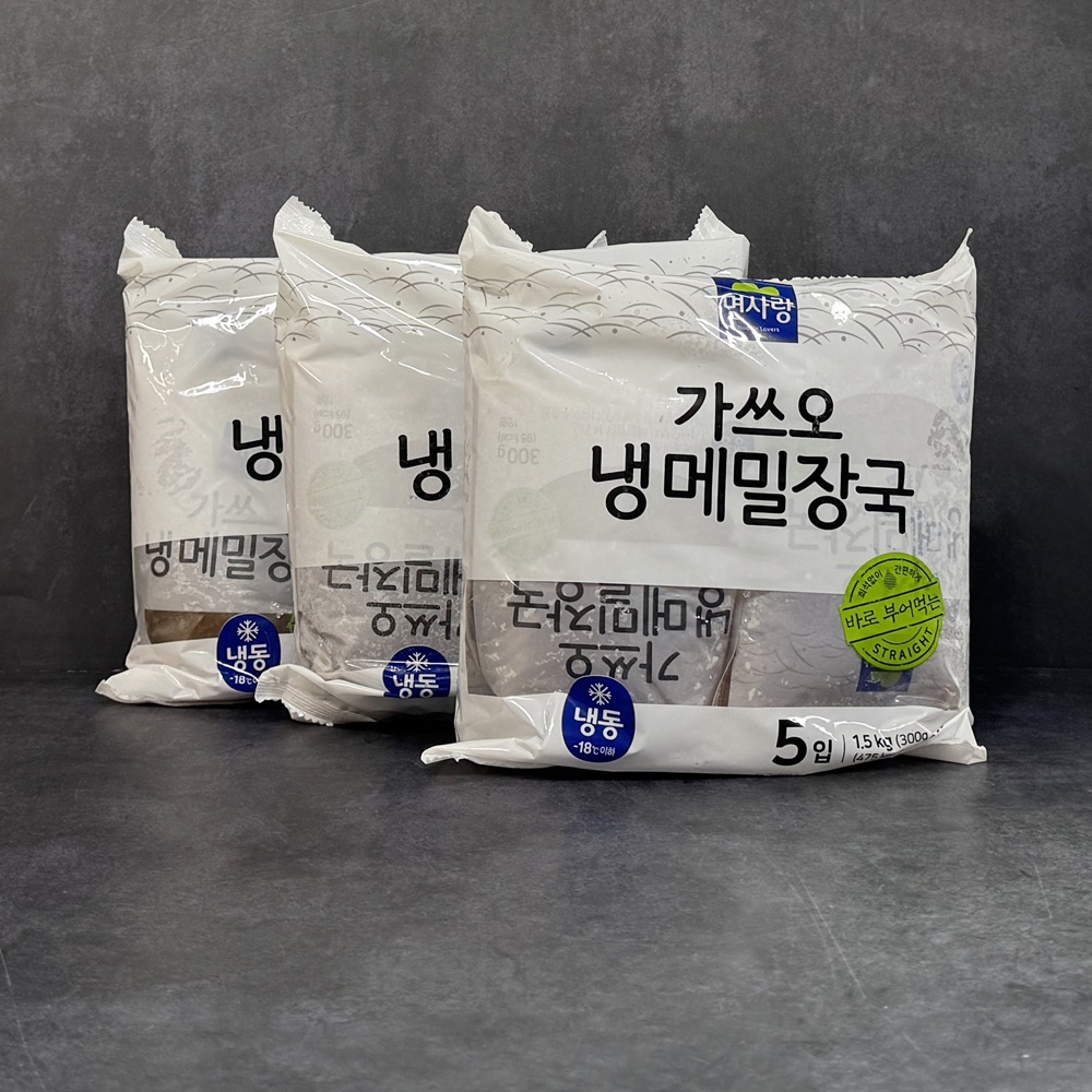 면사랑 가쓰오 냉메밀장국 300g x 5개 x 6봉 냉면육수 국수 메밀장국