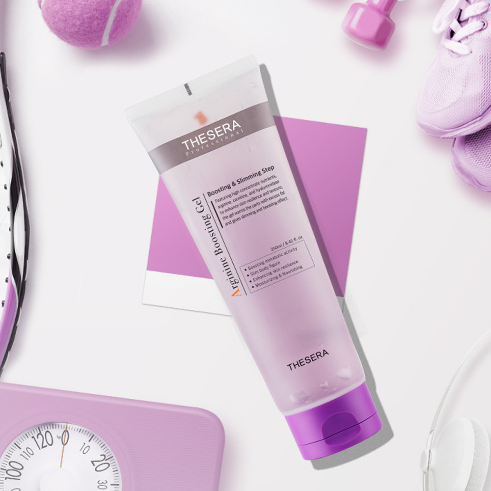 [유통기한] 더쎄라 아르기닌 부스팅 젤 250ml 마사지 온열크림 슬리밍젤 몸매관리 - 상품 이미지