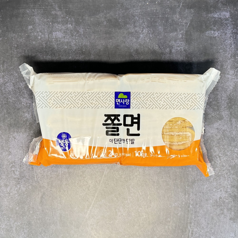 면사랑 냉동쫄면 냉쫄면 쫄면면 사리 업소용 2kg, 6개 - 상세 이미지 3