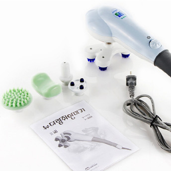 아기다람쥐 V-555 핸드안마기 목 어깨 마사지기 부모님 선물 진동 전동 핸디 안마기