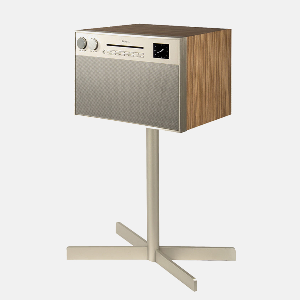 제네바 디콘 M 월넛앤샴페인 (스탠드 포함) 공식수입 정품 블루투스 스피커