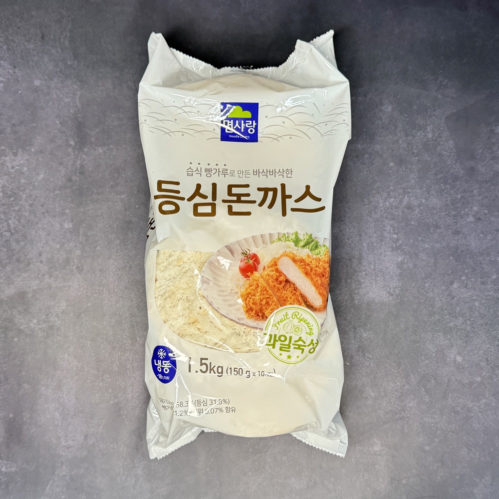 면사랑 등심돈까스 돈까츠 냉동 업소용 돈까스 1.5kg, 1개