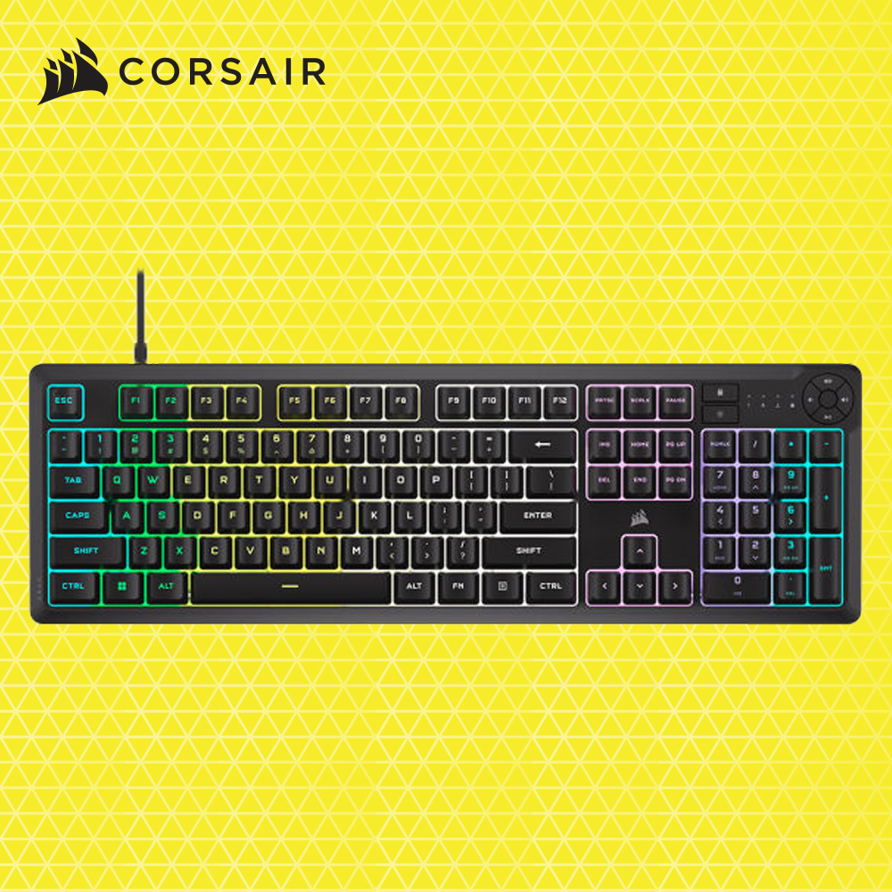 커세어 K55 CORE RGB 저소음 멤브레인 게이밍 키보드