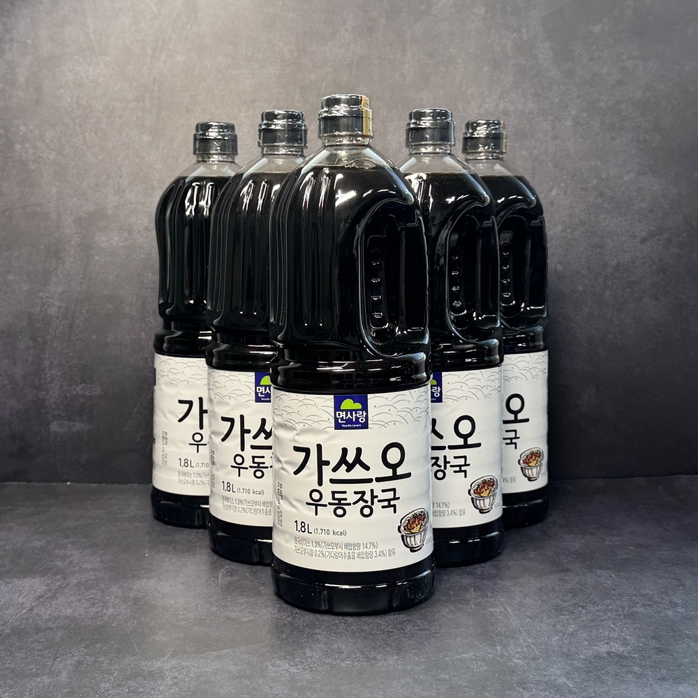 면사랑 가쓰오우동장국 우동다시 업소용 육수 1.8L, 1개 - 상세 이미지 4