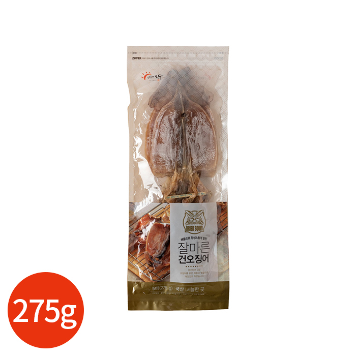성호물산 잘 마른 건오징어 5미 275g : CLICKMALL