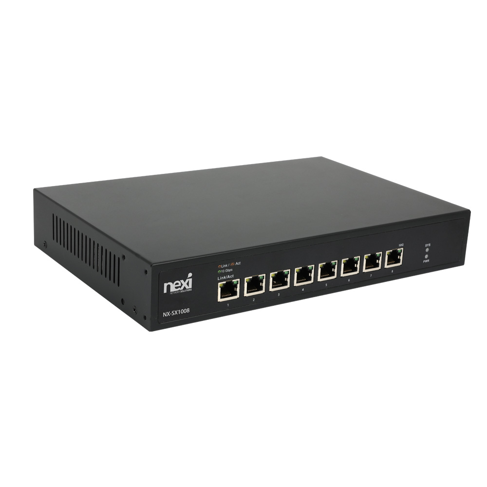 넥시 10G 기가비트 스위칭허브 8포트 - 상세 이미지 2