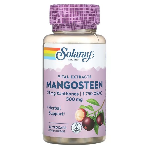 솔라레이 바이탈 추출물 망고스틴 500mg 60캡슐 - 상품 이미지