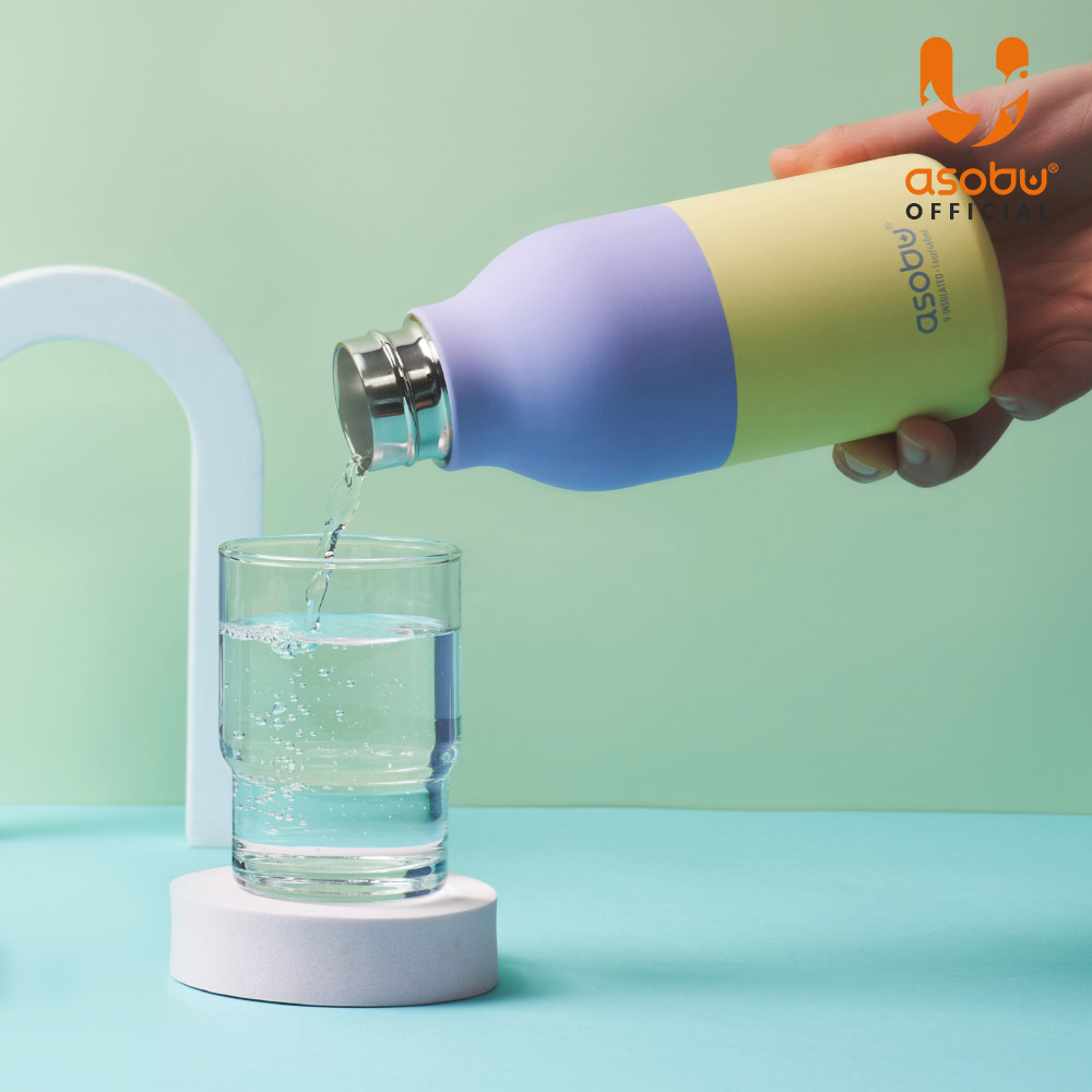 캐나다 아소부 스테인레스 보온보냉 텀블러 파스텔 어반 460ml, 파스텔옐로우 - 상세 이미지 2