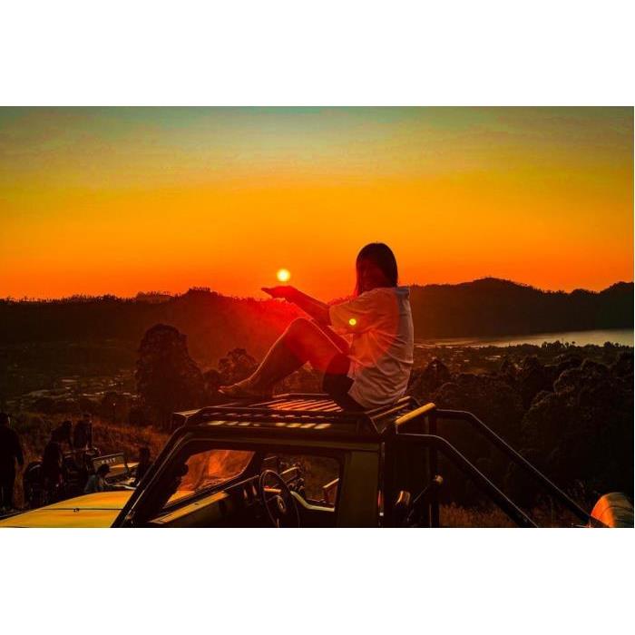 인도네시아 바투르산 일출 지프 투어 + 천연 온천 방문 (발리 출발)