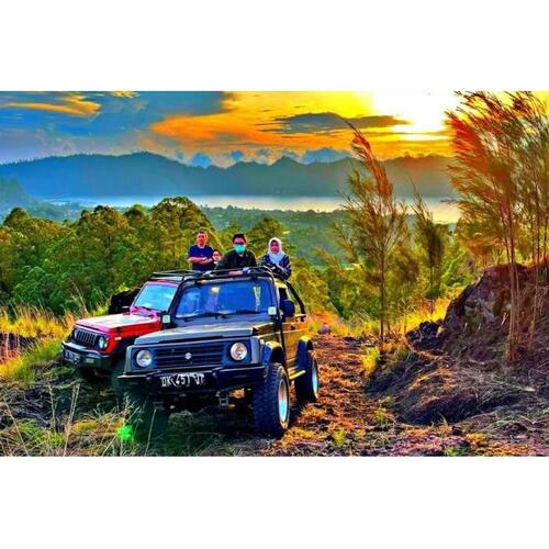 인도네시아 바투르산 일출 지프 투어 + 천연 온천 방문 (발리 출발)