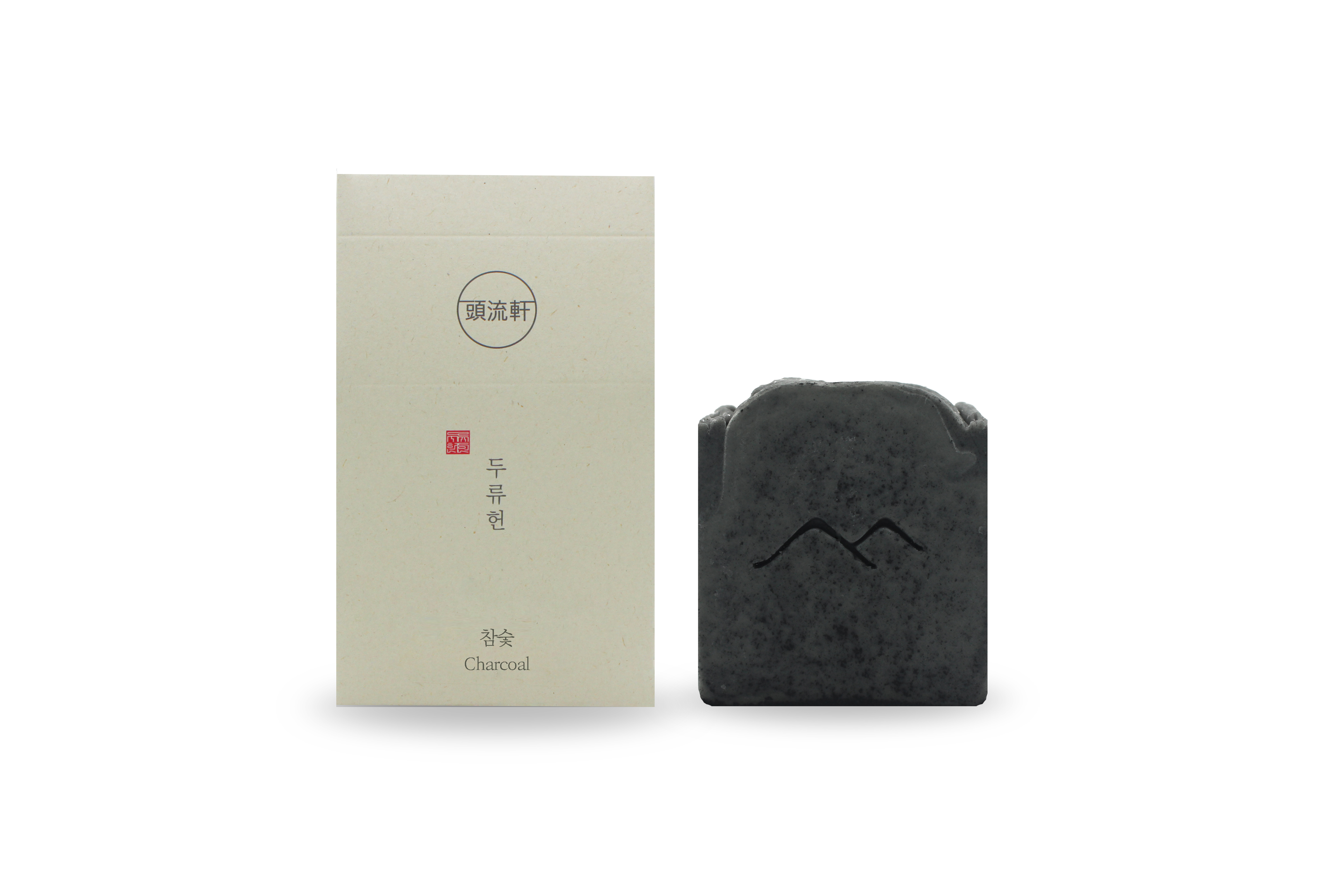 두류헌 참숯청대비누 지성 피지 블랙헤드 클렌징비누 - 상품 이미지